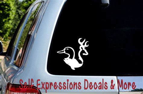 Buck Bass Duck Car Decal Car Decals Car Decals Vinyl Vinyl Signs