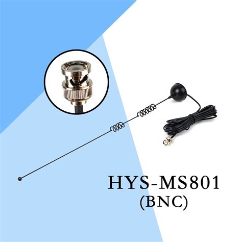 5PCS HYS MS801 Walkie Talkie BNC 10W Antenna 145 435MHz Car Mobile Ham