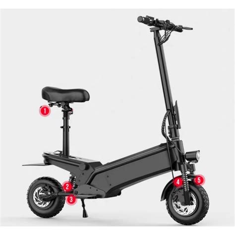 Techsend Electric Scooter Cyber R Elektromos Roller Fekete Emag Hu