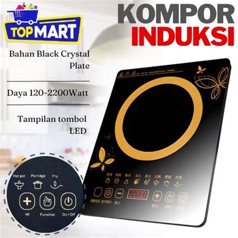 Jual Kompor Listrik Induksi 1 Tungku Induction Cooker Kompor Induksi