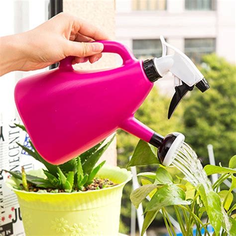 Dual-use Gardening Large Watering Can Hand Pressure Sprinkler Watering ...