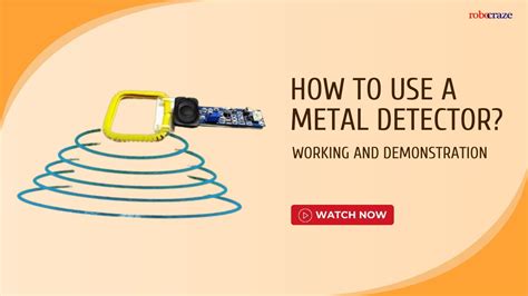 How To Use A Metal Detector Working And Demonstration Tutorial Youtube