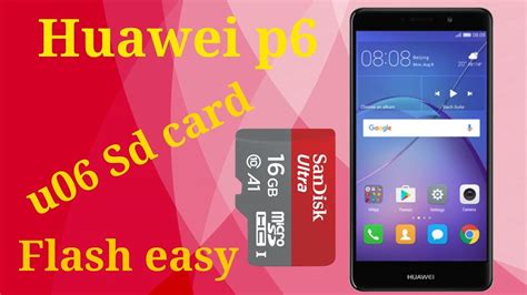 How To Huawei Ascend P6 U06 Full Full Flash Easy Youtube