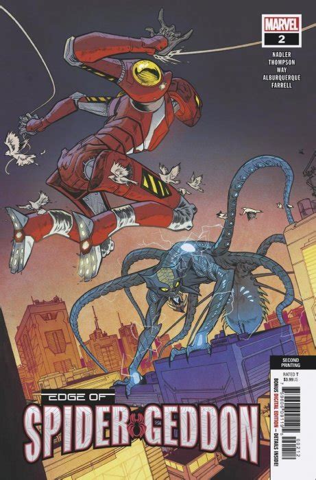 Edge Of Spider Geddon Marvel Comics Comic Book Value And Price Guide