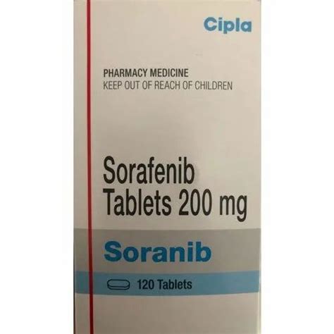 Sorafenib Tablets 200 Mg Packaging Type Box Cipla At Rs 6200 Box In