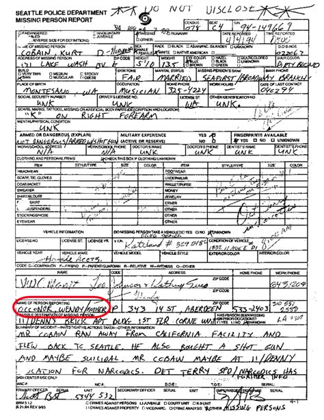 Kurt Cobain Death Photos Head