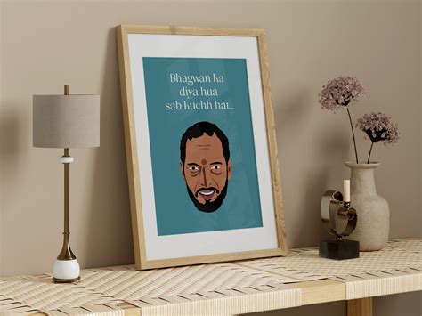 Nana Patekar Poster Welcome Movie Unique Gift for Her Desi - Etsy