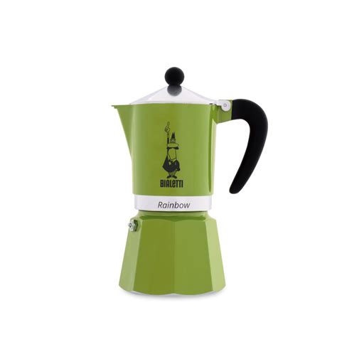 Cafetera Italiana Bialetti Moka Rainbow Tazas Il Favorito