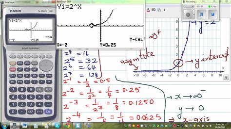 graphing growth  decay curves youtube