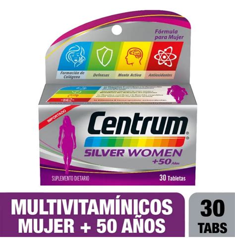 Centrum Silver Women A Os Capsulas Multivitaminico