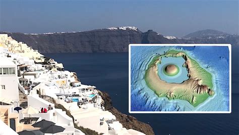 Scientists Show How Santorini Was Before The 16th Century Bc Volcanic