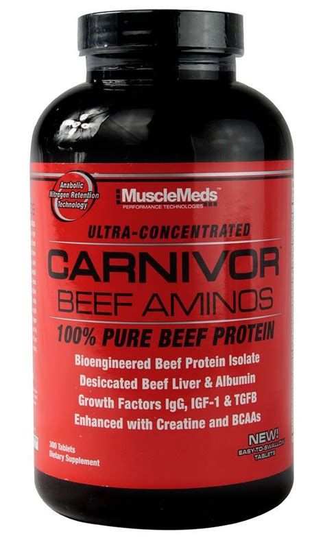 Musclemeds Carnivor Beef Aminos 300 Tab