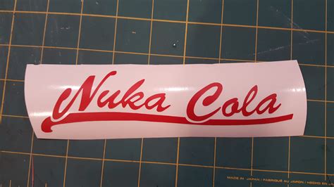 Nuka Cola Fallout Vinyl Decal Sticker Etsy