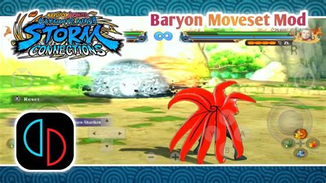 Naruto Baryon Mode Moveset Mod Naruto Storm Connections Youtube