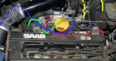 A Good Guide With Pictures To Replace Vacuum Lines On 900s N A Saabcentral Forums