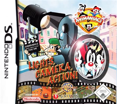 Animaniacs Lights Camera Action For Nintendo DS 2005