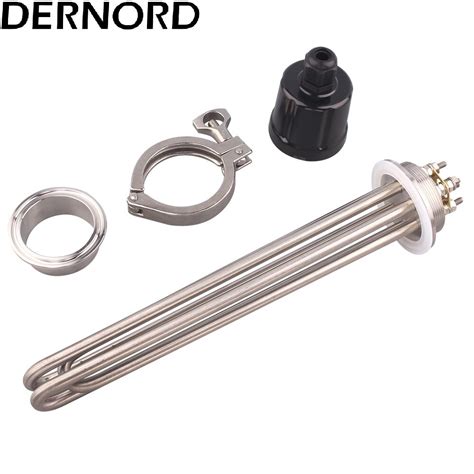 Dernord Brewing Heating Element V V Tri Clamp Mm Flange Power