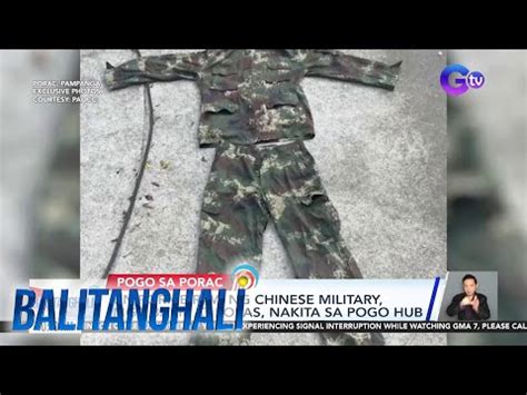 Uniporme Raw Ng Chinese Military Mga Baril At Posas Nakita Sa POGO