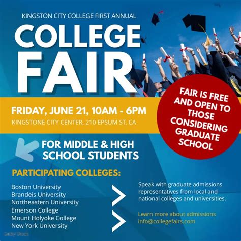 College Fair Flyer Template Collection