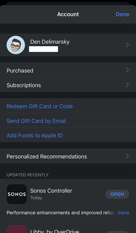 Apple Store Subscriptions