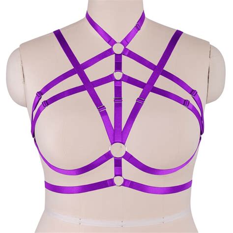 Sexy Plus Size Lingerie Harness Bdsm Full Body Bondage Goth Accessories