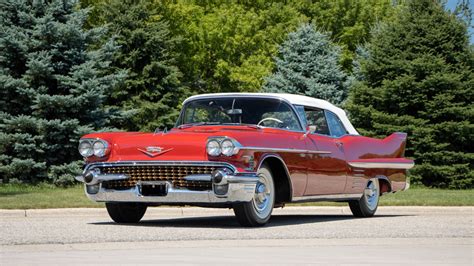 1958 Cadillac Series 62 Convertible at Chicago 2022 as S76 - Mecum Auctions