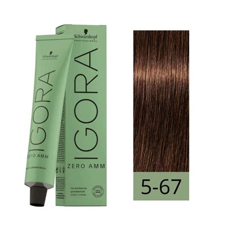 Schwarzkopf Zero Amm Tinte Sin Amoniaco 5 67 Castaño Claro Marrón