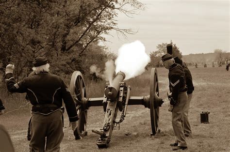 Artillery Fire Photograph by Michael Belgie - Fine Art America