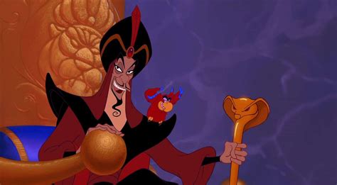 Jafar and the Genie from Aladdin in contrast - Fedrick Fantasy Kingdom