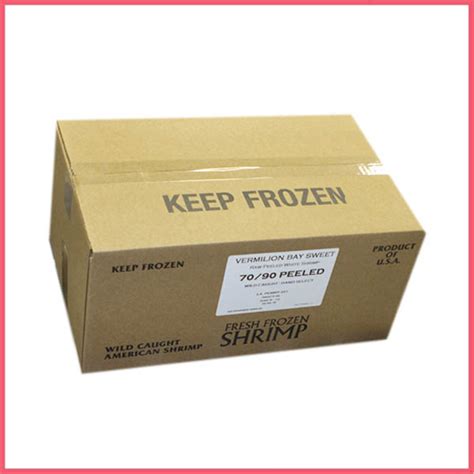 Fsc Frozen Warehouse Custom Printed Recycled Corrugated Cardboard Paper