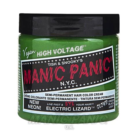 Electric Lizard High Voltage Classic Hair Dye Manic Panic Uk