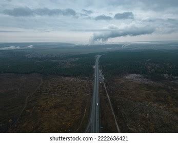 Environmental Pollution Oil Gas Industrial Zone Stock Photo 2222636421 ...