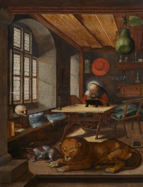 Daniel Fr Schl Saint Jerome In His Study Mutualart