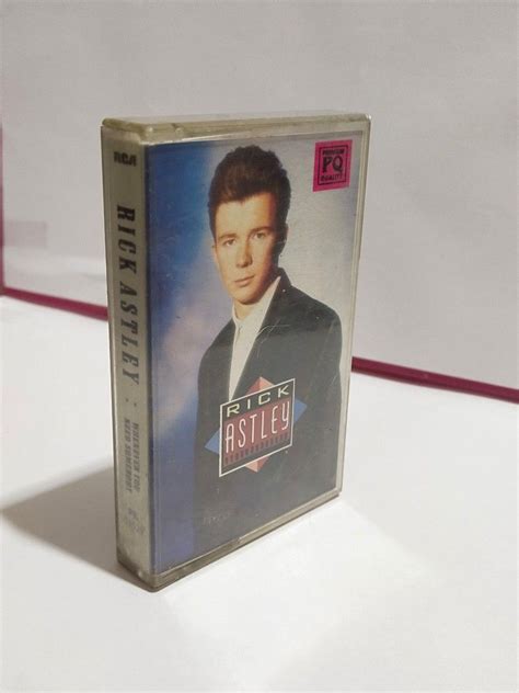 Rick Astley 1st Album Whenever You Need Somebodyaudio Cassette