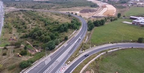 Imagini Din Dron Cu Primul Tronson N Lucru Al Autostr Zii Sibiu