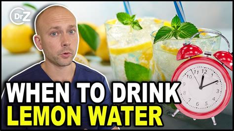 The Best Time To Drink Drink Lemon Water For Weight Loss Must See Youtube