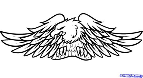 Harley Eagle Coloring Pages