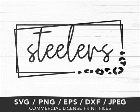 Steelers Mascot Svg Steelers Png Sports Mama Svg Steelers Etsy