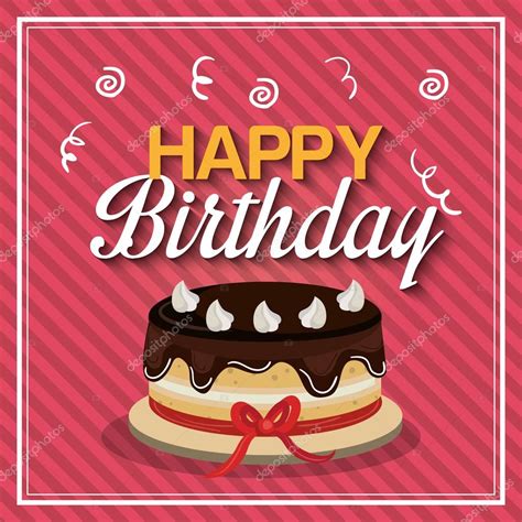 Happy Birthday Design Stock Vector By ©yupiramos 104993218