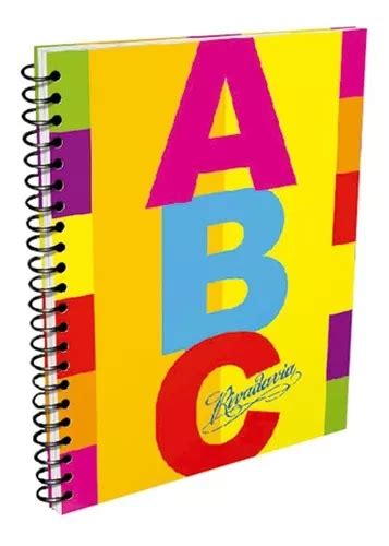 Cuaderno Abc Espiral X Hojas Con Tapa Dura Rivadavia