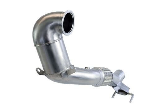 Bull X Downpipe mit Bull X 200 Zellen EOBD Sportkat für VAG ohne