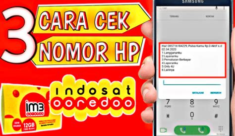 Cara Cek Nomor Indosat Ooredoo 2023 Bisa Lewat SMS