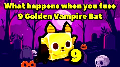 What Happens When You Fuse Golden Vampire Bat Pet Simulator X