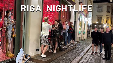 Riga Latvia Wild Nightlife Walking Tour Old Town Youtube