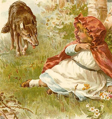 Little Red Riding Hood Vintage Illustration Sofi Flickr