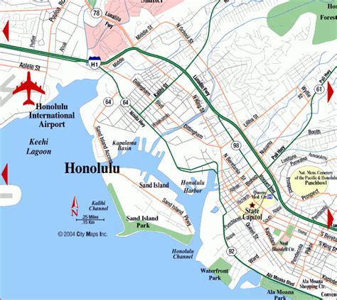 Honolulu Metro Map