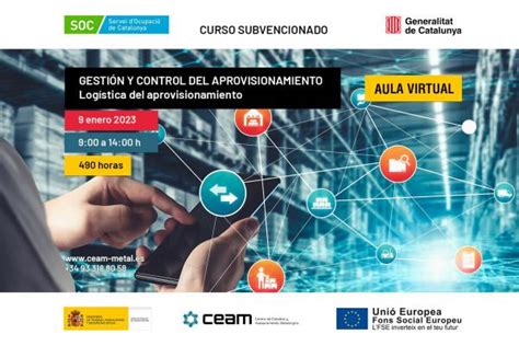 Curso Subvencionado Desempleados Y Trabajadores Gesti N Y Control Del