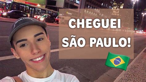 Primeira Vez Em SÃo Paulo Cheguei Brasil Youtube