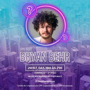 Bryan Behr Se Apresenta Em Show Gratuito No SVOSECRETO