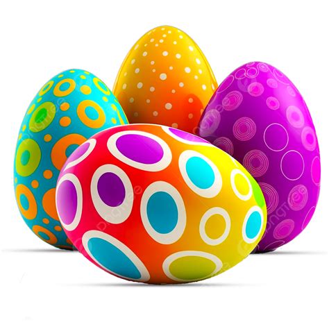 Easter Eggs Transparent PNG Vector PSD And Clipart With Transparent